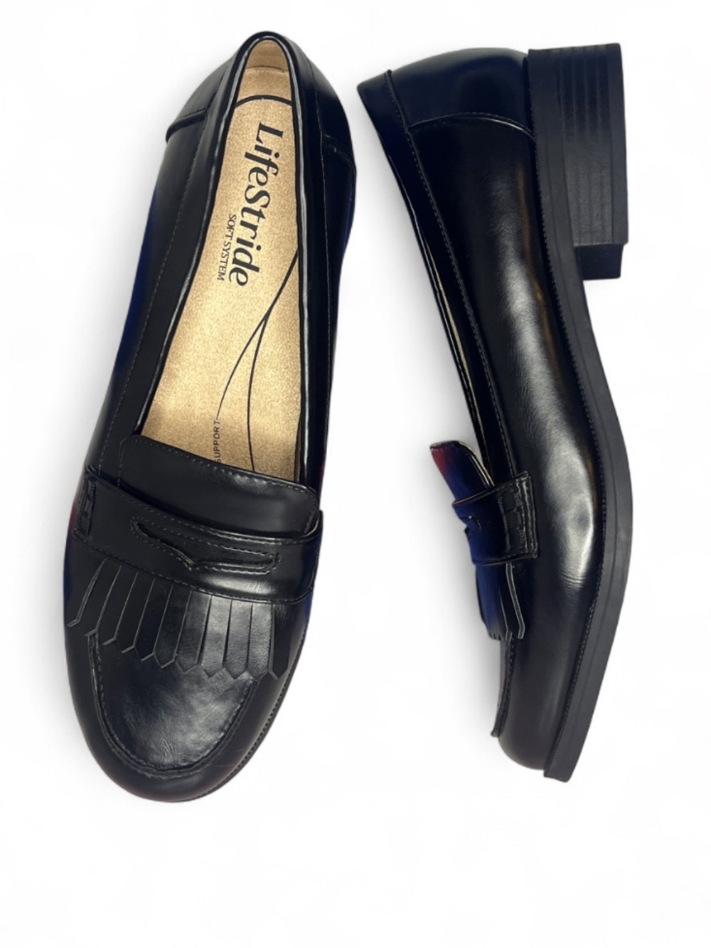 LifeStride Santana Penny Strap Accent Loafer Shoes - Women’s Size 9.5 - NEW - Picture 6 of 8